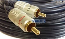 Image of 3m PRO 2x RCA Twin PHONO Audio Cable 24k Gold OFC Lead Male Plug to Plug 3 METRE