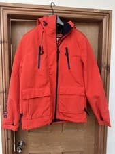 Image of Superdry Mens Hooded Ultimate SD Windbreaker Jacket Bold Orange, Size XL, NEW