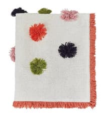Image of Joules 'Early Riser' Cotton Throw - RRP £120