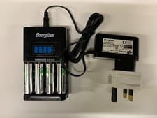 Image of Energizer 1 Hour AA /AAA Charger with 4 x AA Rechargeable Batteries and UK Plug