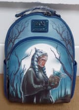 Image of NYCC Virtual Con Loungefly Star Wars The Mandalorian Ashoka Grogu Mini Backpack
