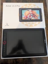 Image of XP-Pen 13.3 Pro Graphics Tablet – Opened, never used - Boxed + Accessories, £150