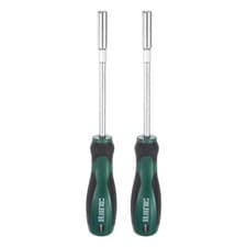 Image of Metric Nut Driver CR-V Non-Magnetic Hex Socket Screwdriver W Non-Slip Handle