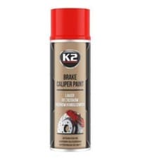 Image of Brake Caliper RED High Gloss Heat 260°C Resistant Paint Spray 400ml K2-L346CE