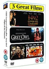 Image of 1492 - Conquest Of Paradise/Grey Owl/Flight Of The Phoenix [DVD], New DVD, Pierc