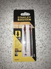Image of Stanley Fatmax STA25592 Jigsaw Blade T-Shank HCS For WOOD - Pack Of 2