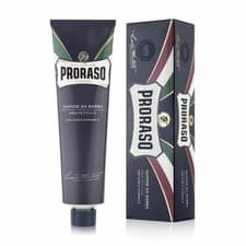 Image of PRORASO Shaving Cream | Protective and Moisturising with Aloe | BLUE Tube 150ml