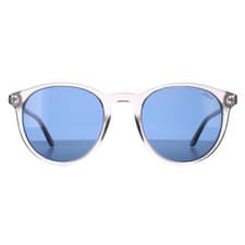Image of Polo Ralph Lauren Sunglasses PH4110 541380 Shiny Transparent Grey Dark Blue