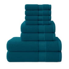 Image of Luxury 100% Egyptian Cotton Towels Super Soft Hand Face Bathroom Bath Towel