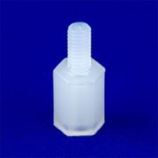 Image of R-TECH 524349 Nylon Hexagonal M3 M-F Spacers 8mm - Pack Of 100