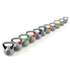 Image of York Kettlebell Vinyl Weight Training Gym Exercise Workout Fitness 2-20kg