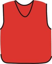 Image of 10 FOOTBALL MESH TRAINING SPORTS BIBS Kids/Youth and Adult Sizes