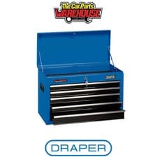 Image of Draper 14604 Tool Chest 5 Drawer 26" Blue