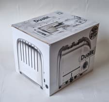 Image of Classic DUALIT 2 Slice Vario Toaster Stainless Steel Hand Built in the UK
