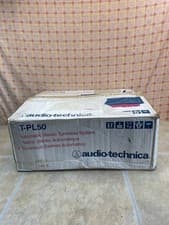 Image of Audio-Technica AT-PL50 Stereo Full Automatic Turntable System New Old Stock Mint