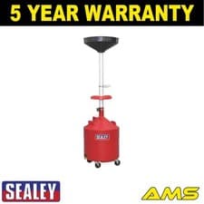 Image of Sealey Gravity Discharge Mobile Oil Drainer 80L AK80D