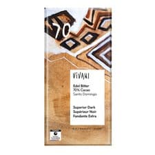 Image of Vivani | Dark 70% Superior Chocolate Vegan Organic | 1 x 80g