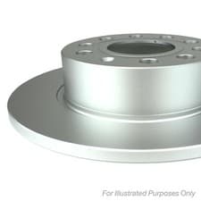 Image of 2x Brake Discs Solid Rear 272mm AND6085 Allied Nippon 1K0615601AA 5Q0615601D
