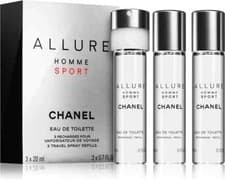 Image of Chanel Allure Homme Sport Travel Set EDT Spray 60 ml