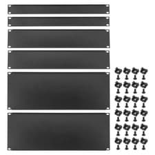 Image of 1U,2U,4U Blank Panel Metal Rack Mount, 19 Inches, 2 Set Filler Panel Mount