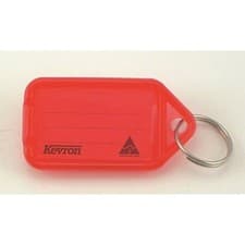 Image of Kevron Plastic Clicktag Key Tag Red (Pack of 100) ID5RED100