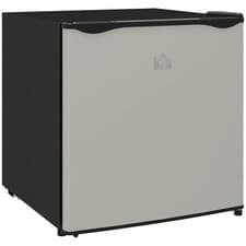 Image of HOMCOM 35L Tabletop Freezer with Adjustable Temperature Wire Shelf, Silver