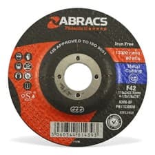Image of High Quality Abracs Thin 3mm Metal Cutting Discs -Grinder Disc for Steel