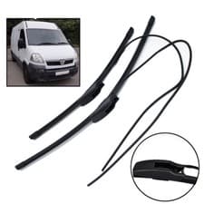 Image of 2Pcs/Set Front Windscreen Wiper Blades Kit For Interstar Movano Master 24/24in.