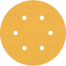 Image of Bosch EXPERT C470 Red Wood Top Sanding Discs 150mm 150mm 220g Pack of 50