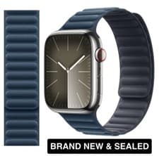 Image of Genuine Apple Watch Magnetic Link FineWoven PACIFIC BLUE 49mm 46mm 45mm 44mm M/L