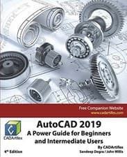 Image of 			AutoCAD 2019: A Power Guide for Beginners and I, Willis, John<-		
