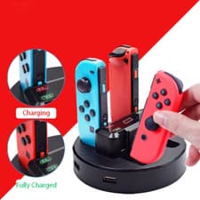 Image of Charger Dock Station for Nintendo Switch Joy-Con 4 Port Charging Stand Adapter