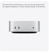 Image of Apple Mac Mini M4 16GB RAM, 256GB SSD