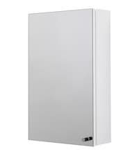 Image of Croydex Bathroom Cabinet Mirror Door White Steel 50 x 30cm - Carra