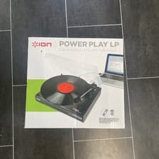Image of ION POWER PLAY LP USB Powered LP To MP3 Turntable 