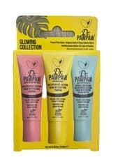 Image of Dr PAWPAW 100% natural balm Collection Trio peach original shea butter 3x 10ml