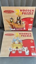 Image of 3D Wooden Puzzle & Fairytale Castle Bundle By Ackerman 6+