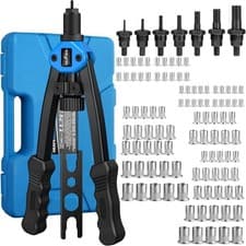 Image of Professional 160PCS Hand Nut Tool M3- M12 Repair Kit Riveter Rivnut Gun Mandrels