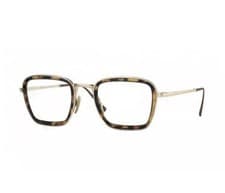 Image of PERSOL Titanium New Authentic Frame Unisex 5013VT Havana With Gold/DemoLens