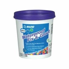Image of Mapei Ready to use Waterproof Fix and Grout White 3.7kg