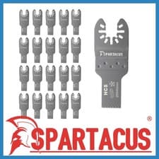 Image of 20 x Spartacus 20mm Oscillating Multi Tool Multitool Plunge Cutting Wood Blades