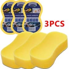 Image of 3X Large Size Sponge Car Wash Washing Valeting Cleaner Sponge Kitchen Cleaning