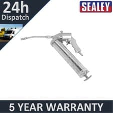 Image of Sealey Air Operated Continuous Flow Pistol Grip Grease Gun SA401
