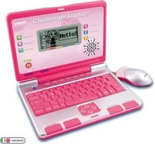 Image of VTech Challenger laptop, Pink, Ages 4 Years +