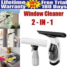 Image of Cordless Window Vac Rechargeable Vacuum Cleaner Compact Electric window cleaner