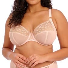 Image of Elomi Lingerie Namrah Underwired Bandess Plunge Bra Pale Blush 301336
