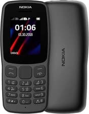 Image of Brand New Nokia 106 4G Unlocked Dual SIM Phone 2018 Big Buttons - Black