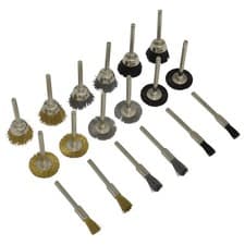 Image of Sealey Rotary Tool Brush Set 18 Pieces - RTA18WB