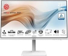 Image of MSI Modern MD2412PW 23.8" FHD Office Monitor, IPS Panel 100Hz, HDMI, USBC Refurb
