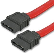 Image of PRO SIGNAL - SATA 1.0 (7 Pin) Female to Female Data Lead, 1m Red